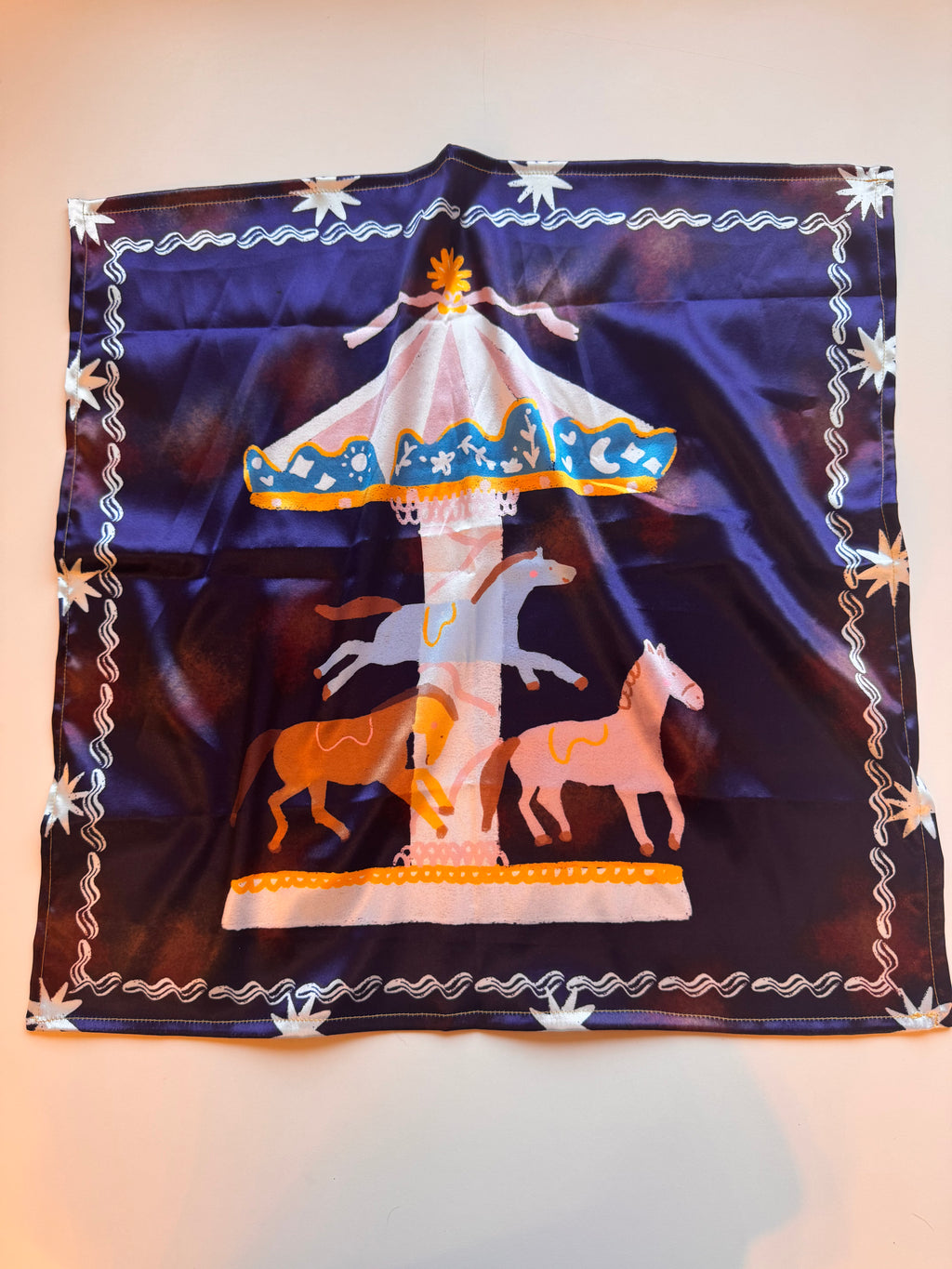 Carousel Scarf (without ribbon ties)