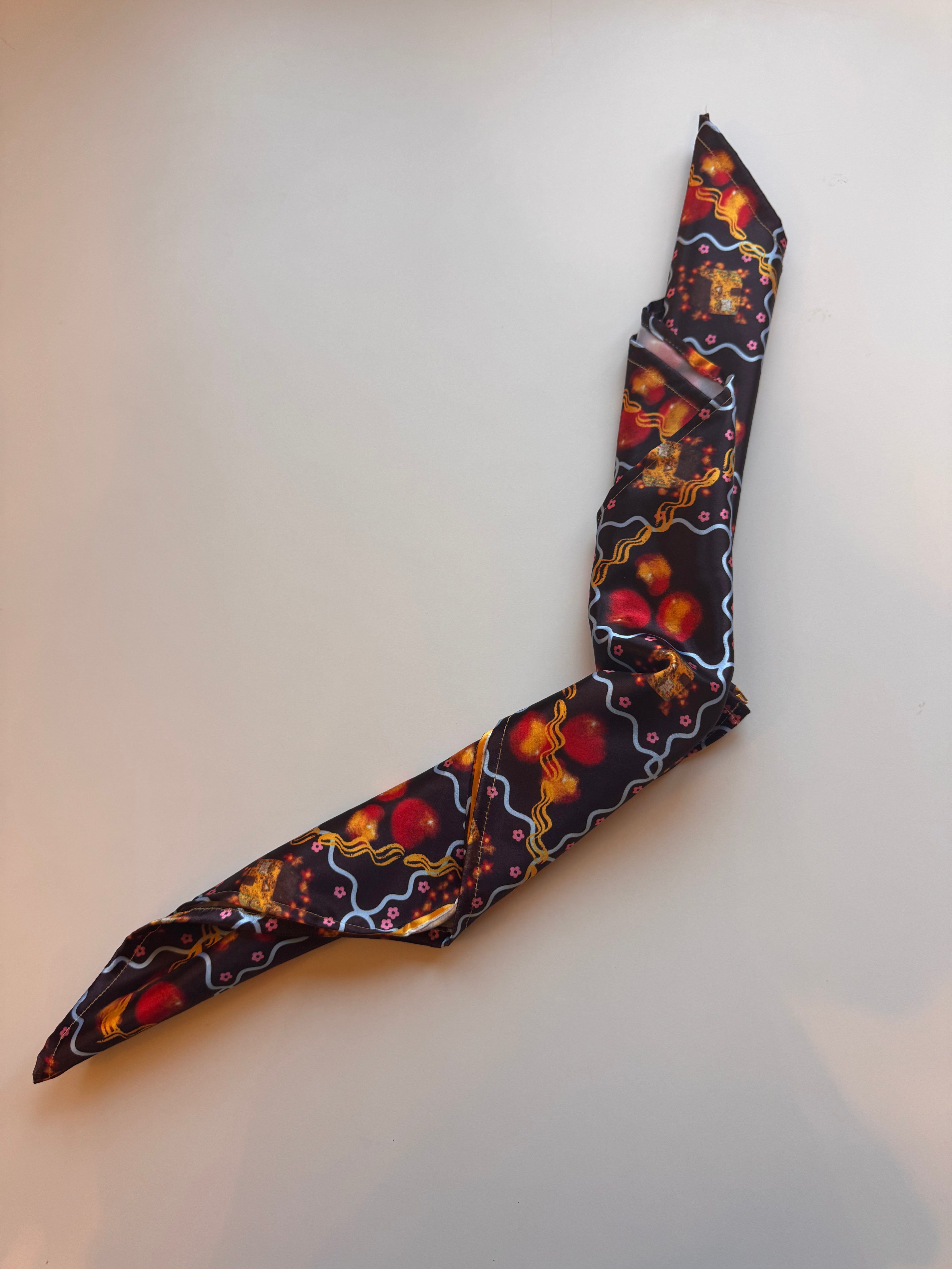 Peach House Scarf (without ribbon ties)