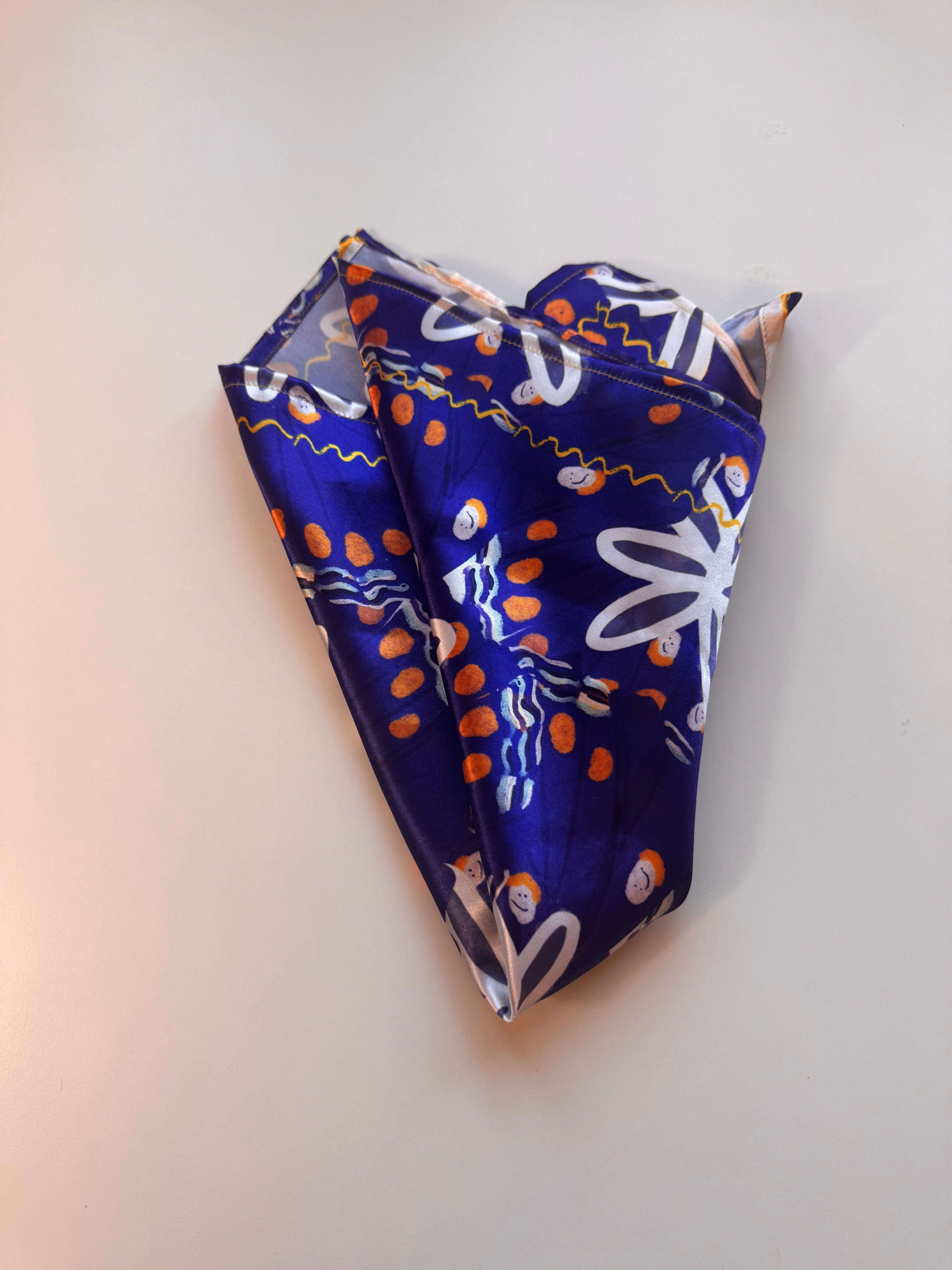 Buttefly kingdom Scarf (without ribbon ties)