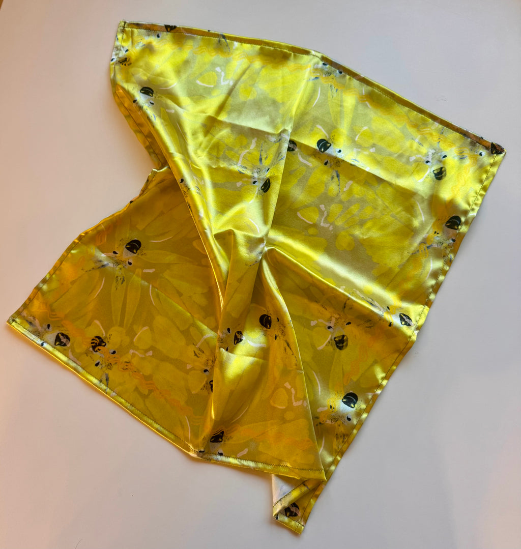 A donkey butterfly Scarf (without ribbon ties)