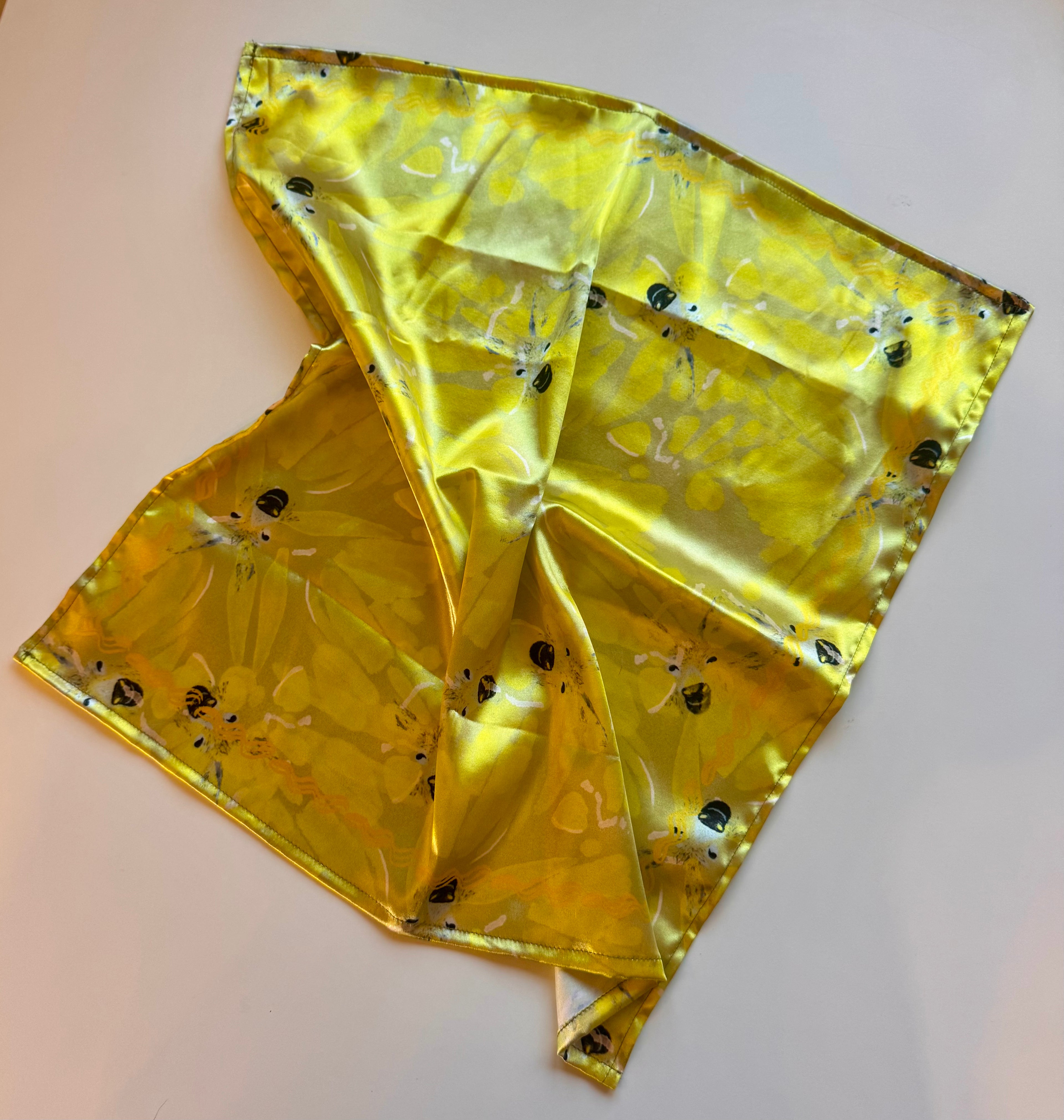 A donkey butterfly Scarf (without ribbon ties)