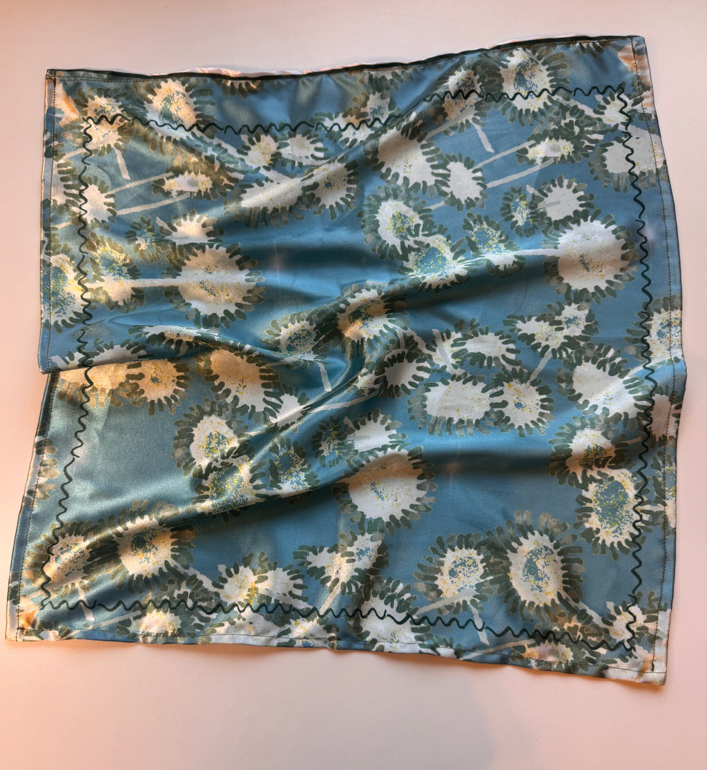 Flores Scarf (without ribbon ties)