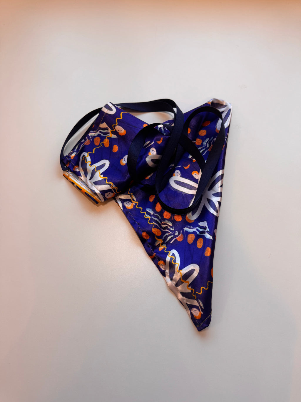 Buttefly kingdom Scarf with Removable Ribbon ties