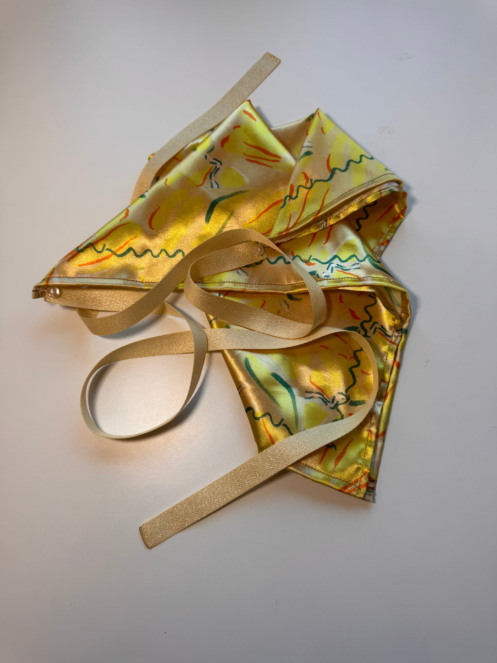 Butterfly skin Scarf with Removable Ribbon ties