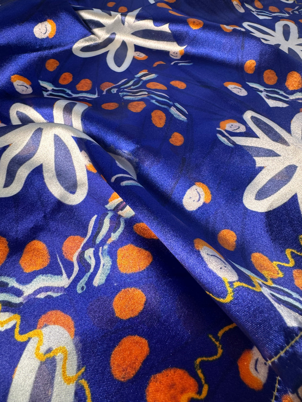 Buttefly kingdom Scarf with Removable Ribbon ties