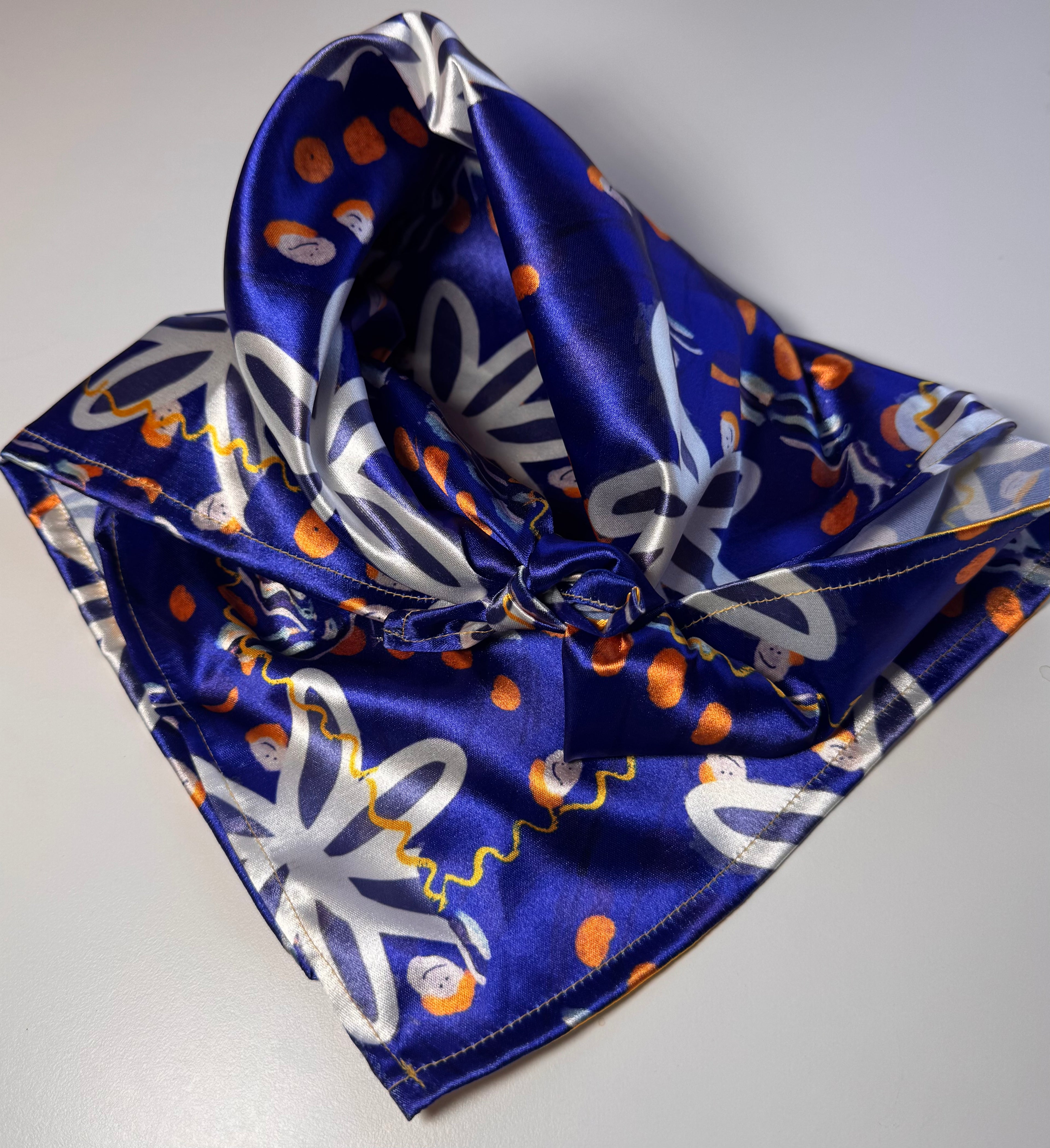 Buttefly kingdom Scarf (without ribbon ties)