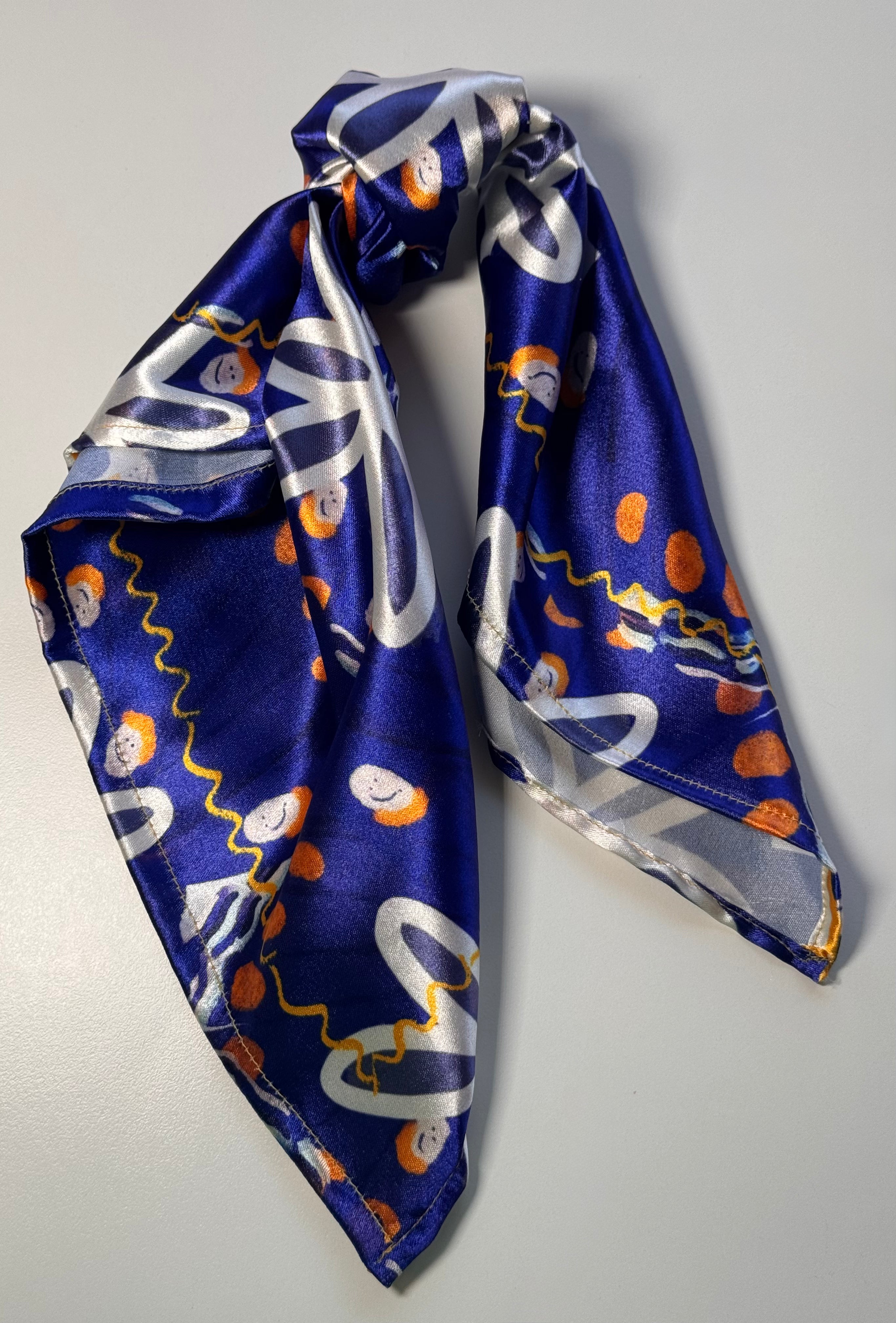 Buttefly kingdom Scarf (without ribbon ties)