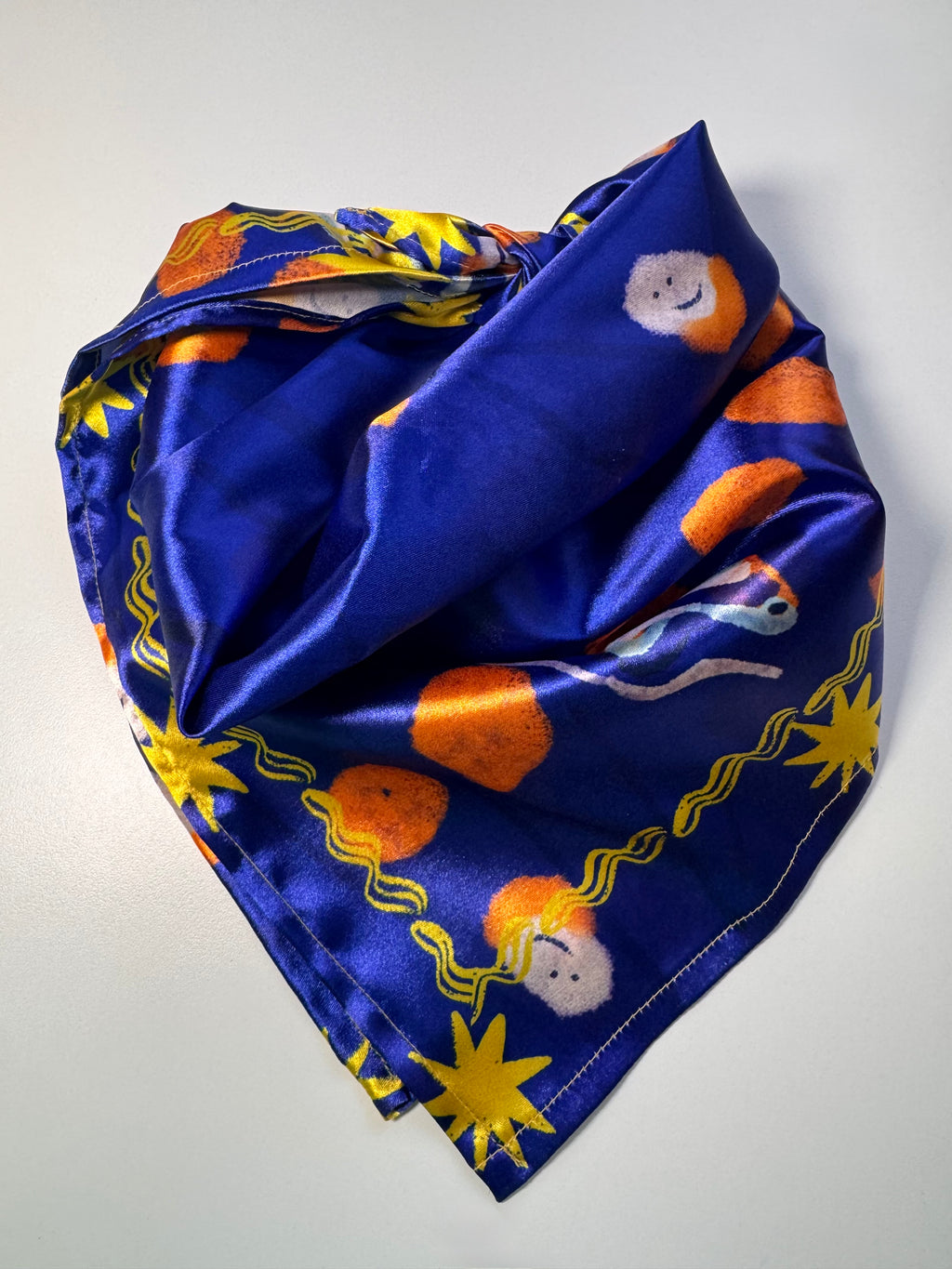 Butterfly zoom Scarf (without ribbon ties)