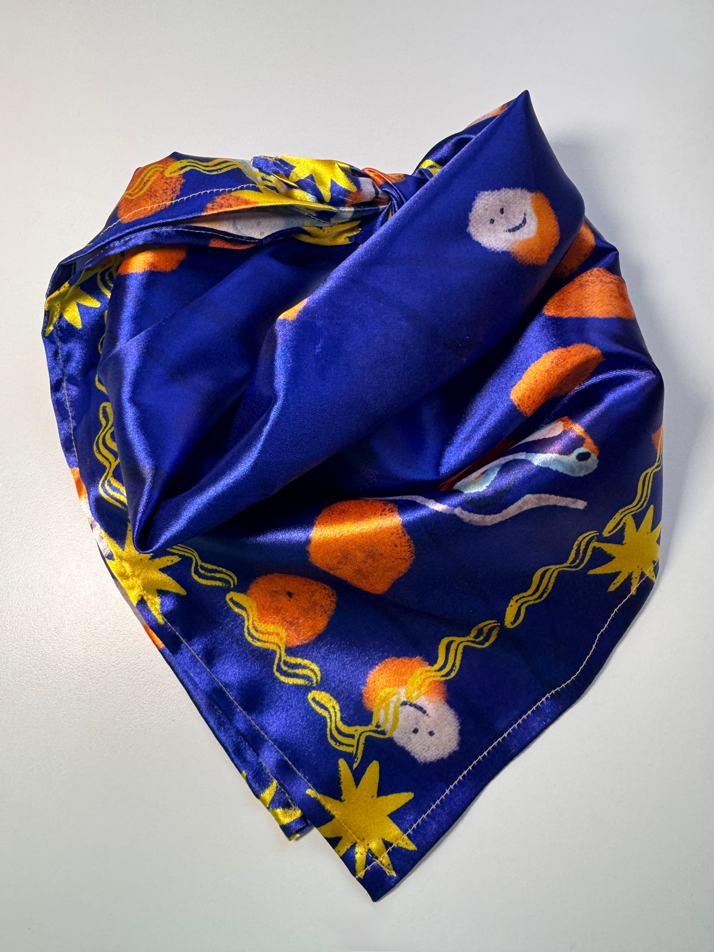 Butterfly zoom Scarf (without ribbon ties)