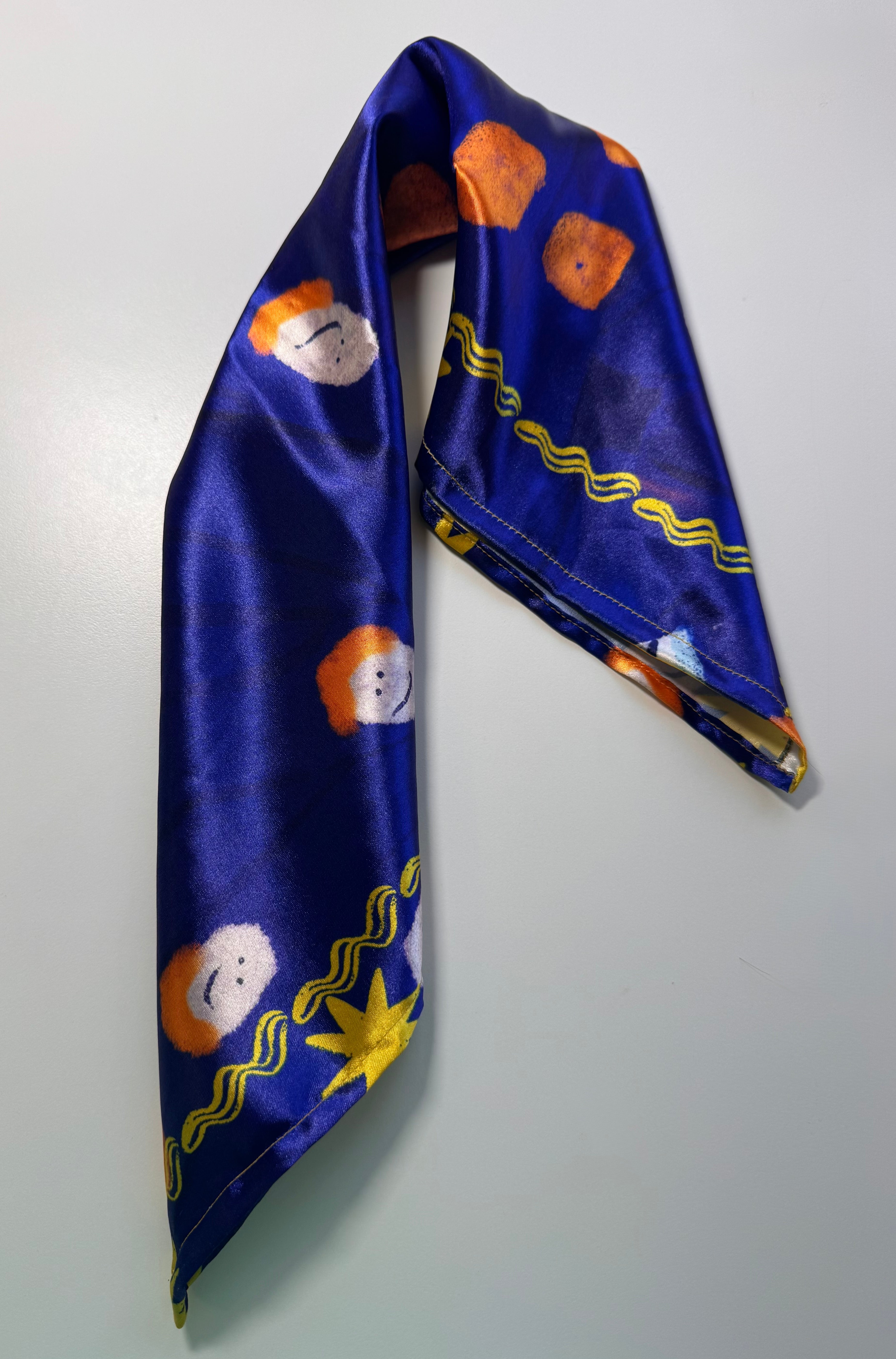 Butterfly zoom Scarf (without ribbon ties)