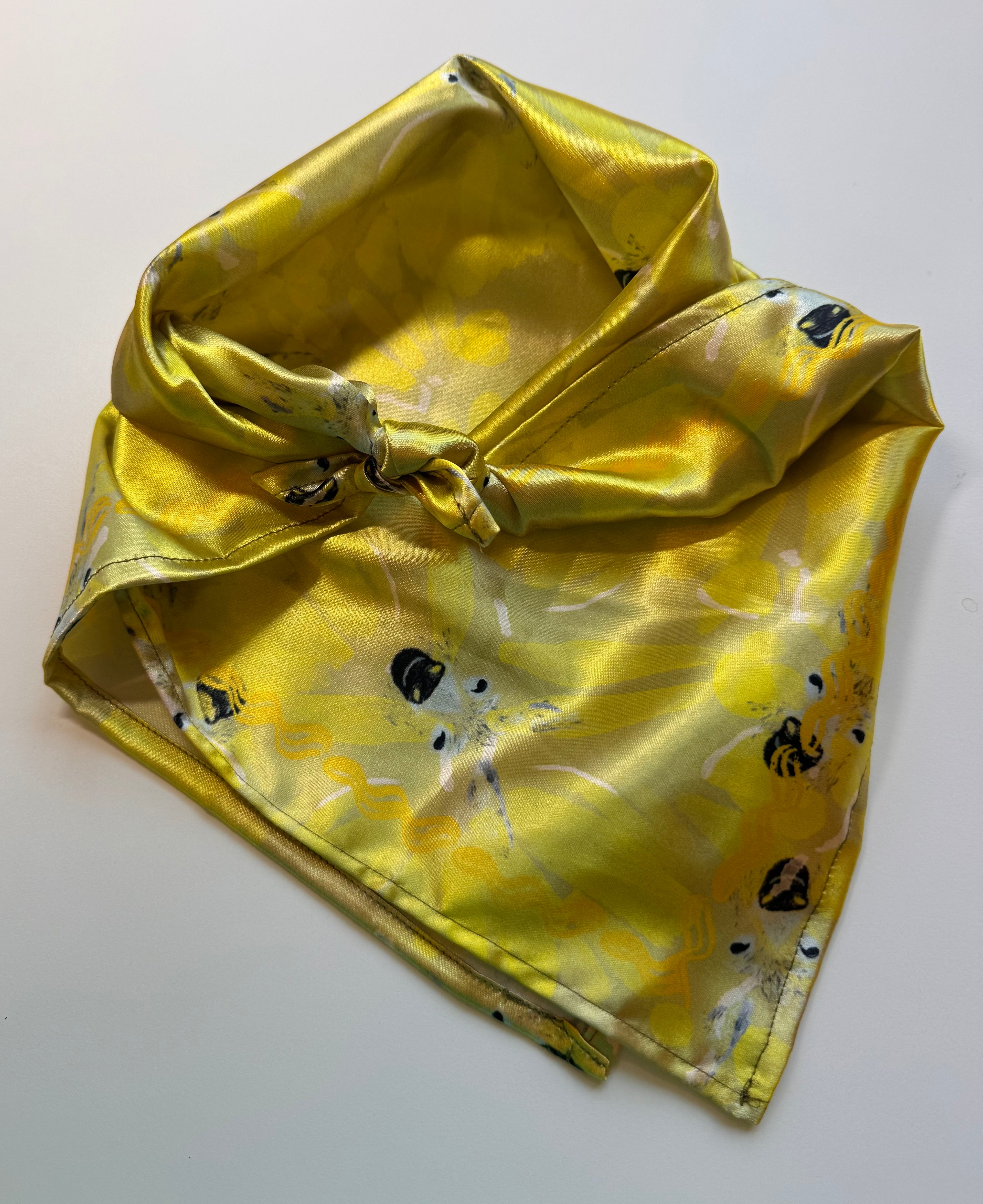 A donkey butterfly Scarf (without ribbon ties)