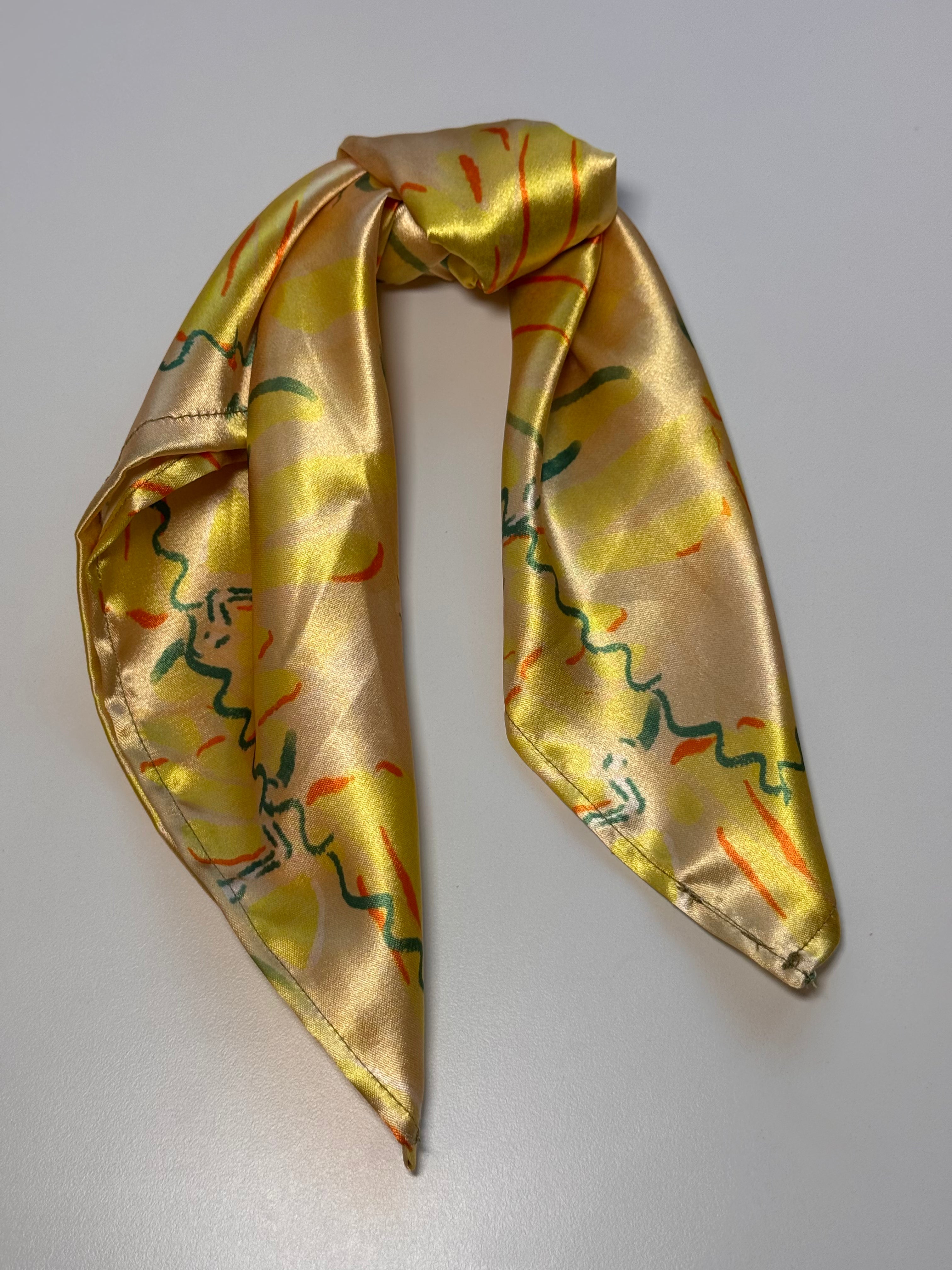 Butterfly skin Scarf (without ribbon ties)