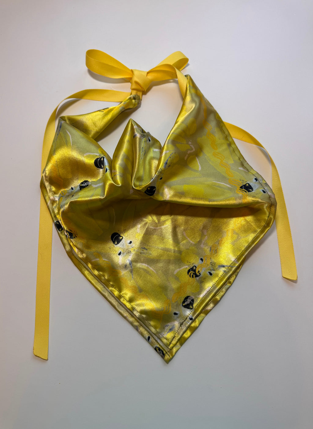 A donkey butterfly Scarf with Removable Ribbon ties