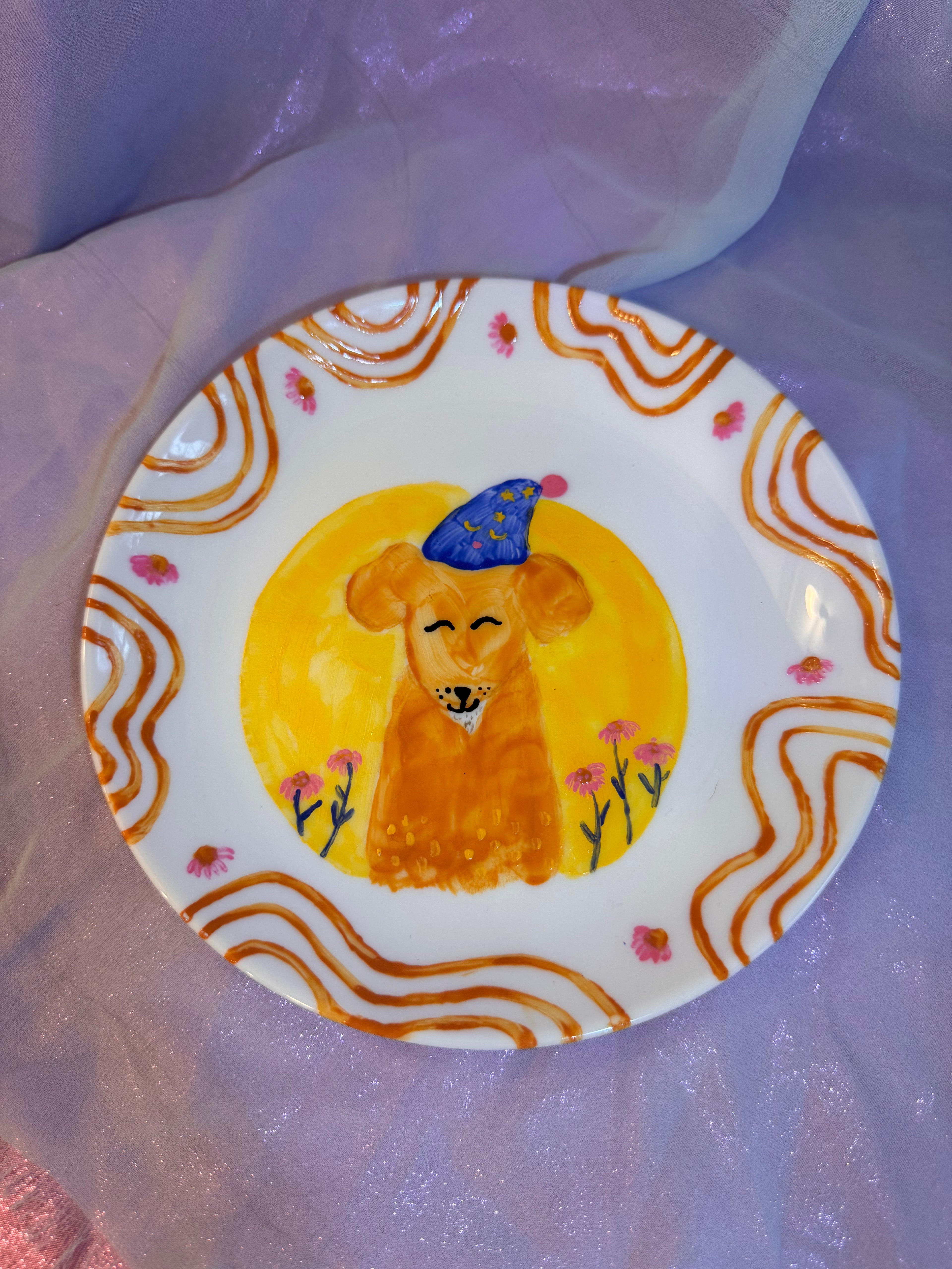 Napping Princess Decorative Plate